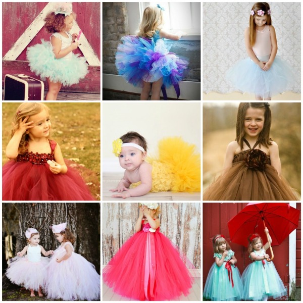 Tutu Dresses for Flower Girls and Babies